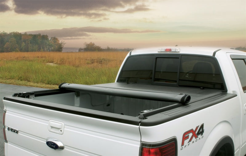 Lund 22 Toyota Tundra 6.7ft Bed Genesis Roll Up Tonneau (Incl. Utility Track Adapter Kit) Vinyl -Blk