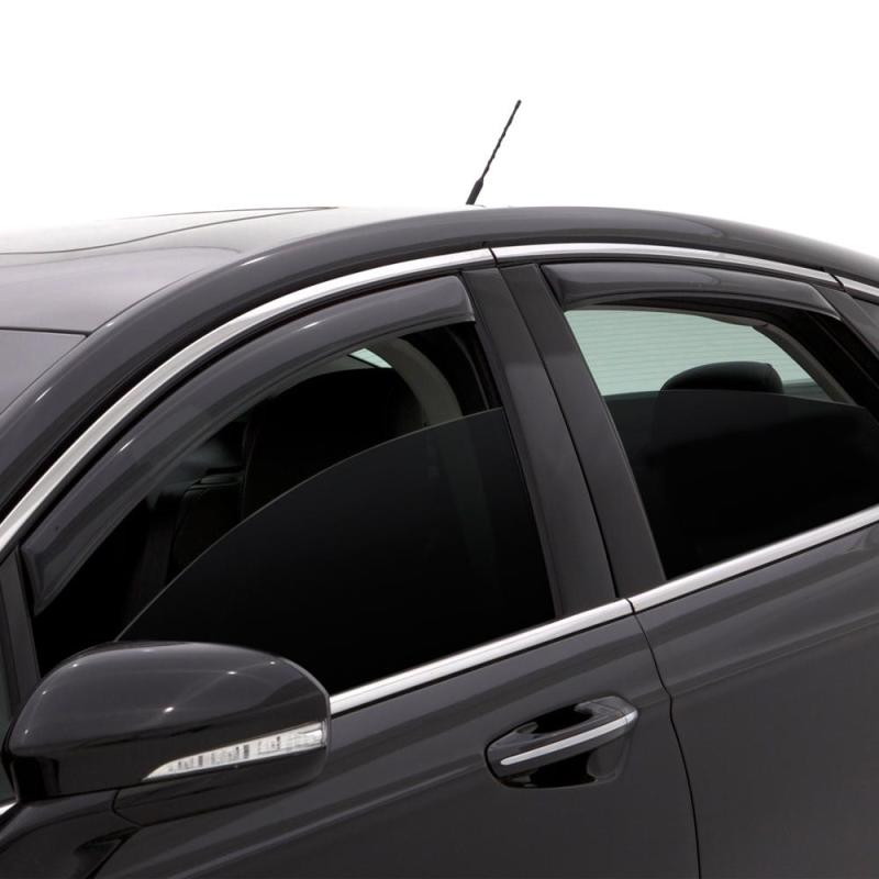 AVS 01-07 Toyota Highlander Ventvisor In-Channel Front & Rear Window Deflectors 4pc - Smoke