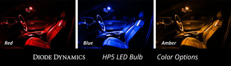 Diode Dynamics 194 LED Bulb HP5 - Red (five)