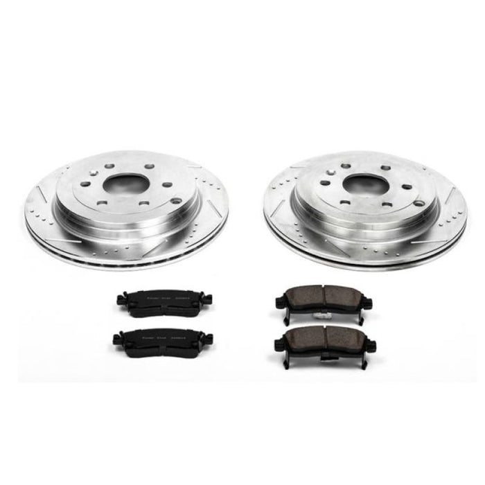 Power Stop 08-17 Buick Enclave Rear Z23 Evolution Sport Brake Kit