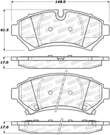 StopTech Street Select Brake Pads - Front