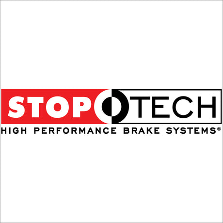 StopTech 09-14 Nissan GT-R Rear Slotted Bare Iron 380x30mm AeroRotor Kit Pair