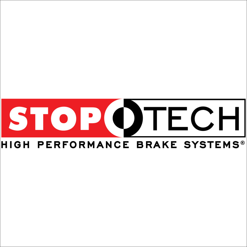 StopTech Chrysler 300C Front Touring 1-Piece BBK w/ Yellow ST-60 Calipers Slotted Rotor