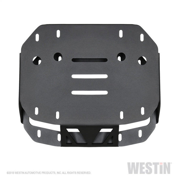 Westin 18-19 Jeep Wrangler JL WJ2 Spare Tire Relocator - Textured Black