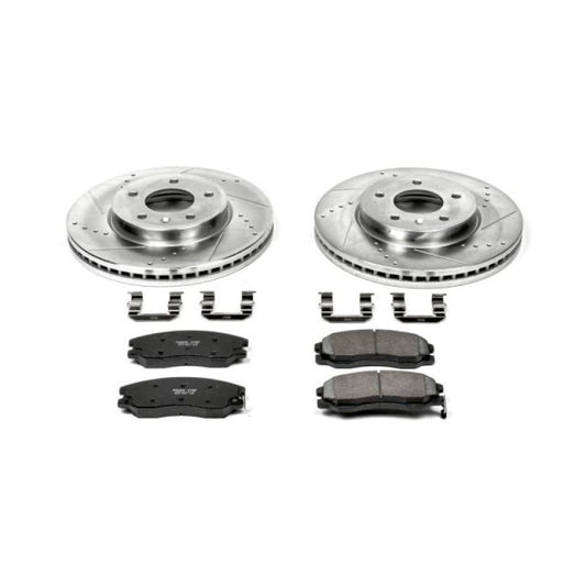 Power Stop 12-15 Chevrolet Captiva Sport Front Z23 Evolution Sport Brake Kit