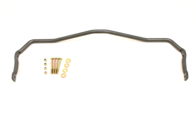 BMR 64-72 A-Body Rear Solid 1.0in Sway Bar Kit - Black Hammertone BMR Suspension