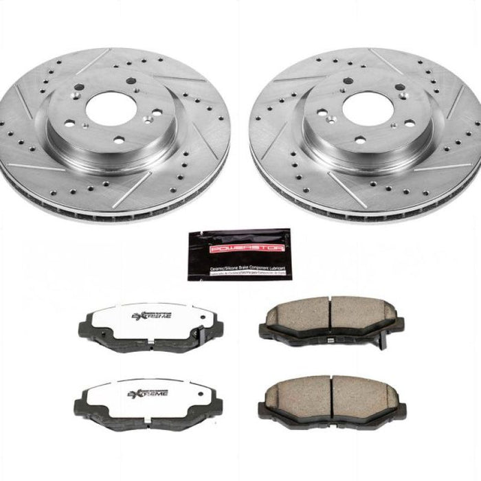 Power Stop 12-16 Honda CR-V Front Z26 Street Warrior Brake Kit