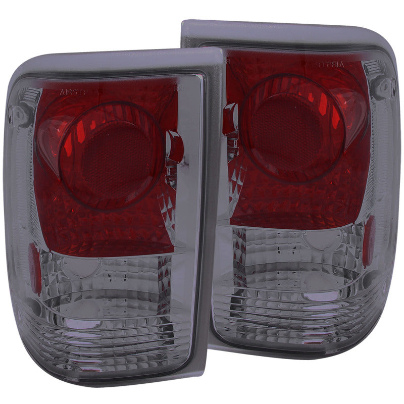 ANZO 1993-1997 Ford Ranger Taillights Smoke