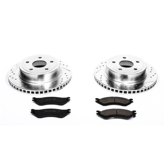 Power Stop 04-06 Dodge Ram 1500 Rear Z23 Evolution Sport Brake Kit