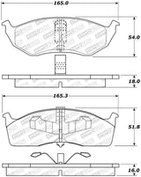 StopTech Street Select Brake Pads