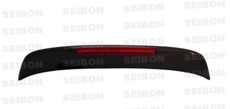 Seibon 92-95 Honda Civic HB SP Carbon Fiber Rear Spoiler w/LED