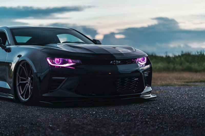 Oracle 16-18 Chevy Camaro RGB+W Headlight DRL Upgrade Kit - ColorSHIFT w/ BC1 Cntrl