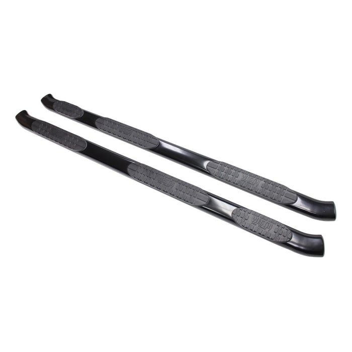 Westin 2015-2018 Ford F-150 SuperCab (6.5ft Bed) PRO TRAXX 5 WTW Oval Nerf Step Bars - Black