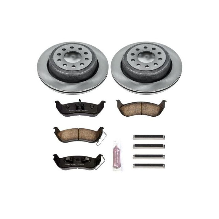 Power Stop 03-11 Lincoln Town Car Rear Autospecialty Brake Kit