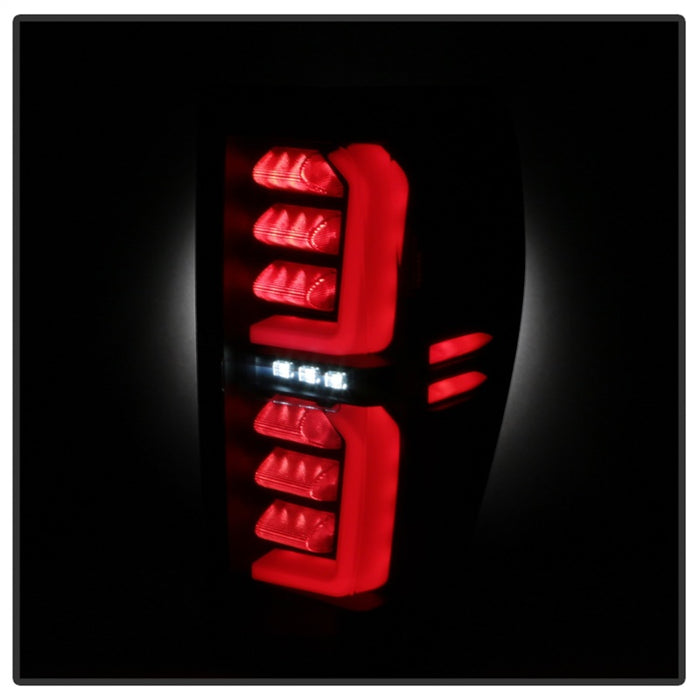 Spyder GMC Sierra 19-20 Incandescent Bulb Model Only LED Tail Lights-Black Smoke ALT-YD-GS19-LED-BSM