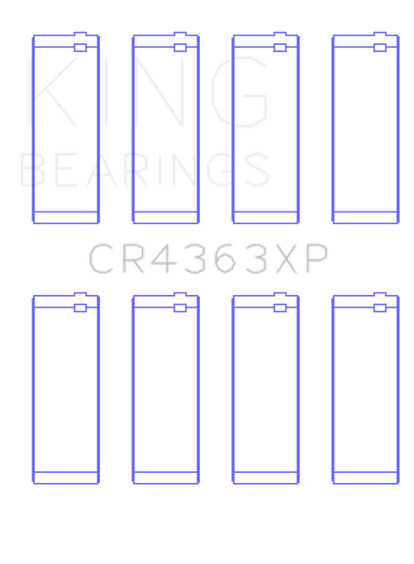 King Engine Bearings 00-06 Chevrolet 2.2L DOHC Ecotec Connecting Rod Bearings (Set of 4)