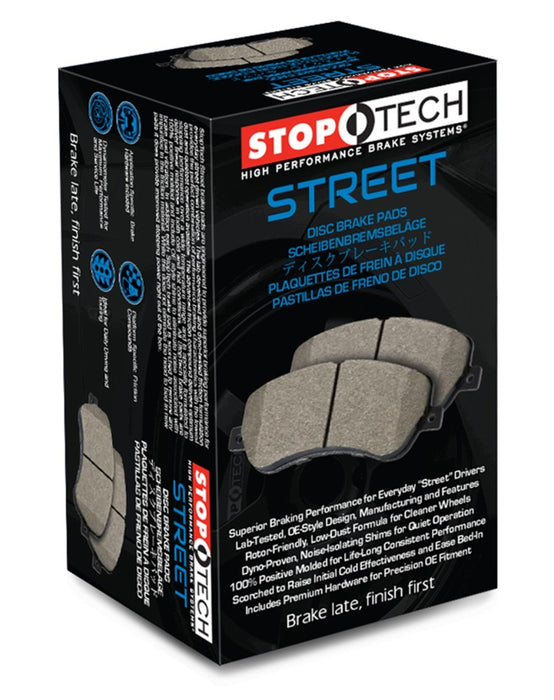 StopTech 10-16 BMW 5-Series Street Performance Rear Brake Pads