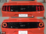 Raxiom 15-22 Ford Mustang Halo LED Tail Lights - Gloss Black Housing (Smoked Lens)
