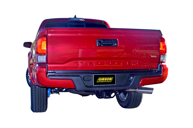 Gibson 16-22 Toyota Tacoma TRD Sport 3.5L 2.5in Cat-Back Single Exhaust - Stainless