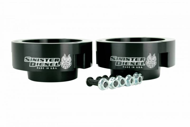 Sinister Diesel 94-09 Dodge 2500/3500 Black (4wd Only) Leveling Kit