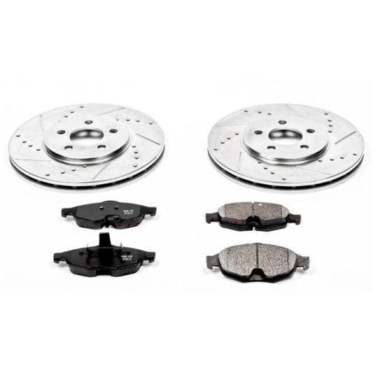 Power Stop 01-06 Chrysler Sebring Front Z23 Evolution Sport Brake Kit