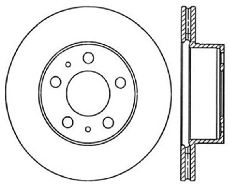 StopTech Slotted Sport Brake Rotor