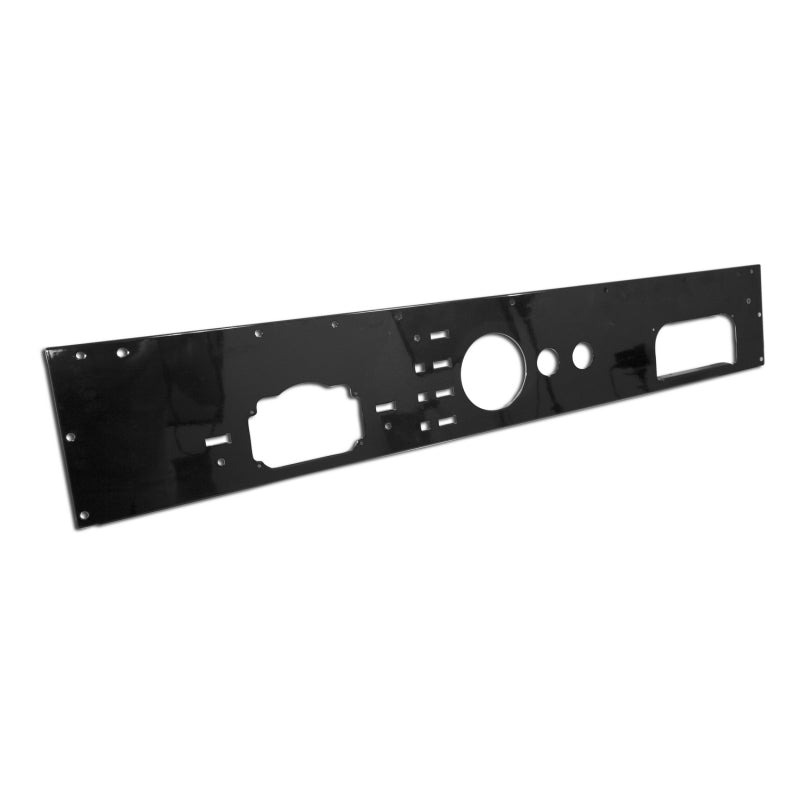 Rugged Ridge Dash Panel Pre-Cut Holes Black 76-86 Jeep CJ