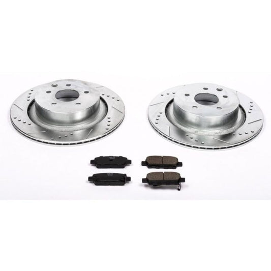 Power Stop 07-08 Infiniti G35 Rear Z23 Evolution Sport Brake Kit