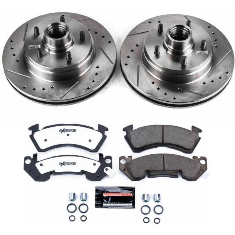 Power Stop 91-93 Chevrolet Caprice Front Z26 Street Warrior Brake Kit