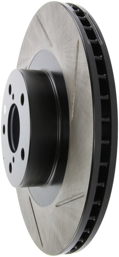 StopTech Power Slot 02-10 WRX Front Left SportStop Slotted Rotor