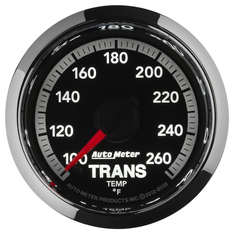 Autometer Factory Match Dodge 4th Gen 52.4mm 100-260 Deg F Trans Temp Gauge