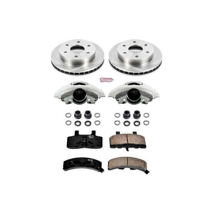 Power Stop 99-00 Cadillac Escalade Front Autospecialty Brake Kit w/Calipers