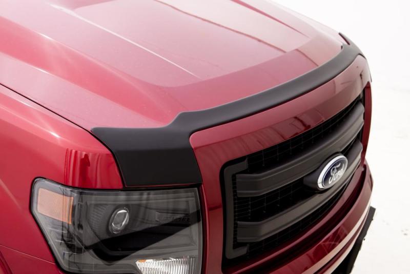 AVS 11-16 Ford F-350 Super Duty Supercrew Ventvisor & Aeroskin Deflector Combo Kit - Matte Black