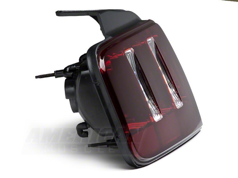 Raxiom 05-09 Ford Mustang Coyote Tail Lights- Blk Housing (Smoked Lens)