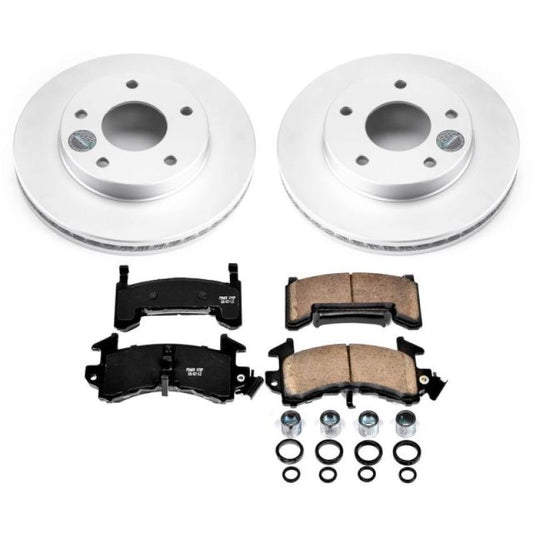 Power Stop 79-85 Buick Riviera Front or Rear Z17 Evolution Geomet Coated Brake Kit