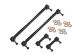BMR 10-11 5th Gen Camaro Front and Rear Sway Bar End Link Kit - Black BMR Suspension