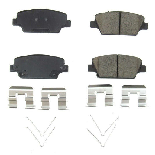 Power Stop 17-18 Kia Cadenza Rear Z17 Evolution Ceramic Brake Pads w/Hardware