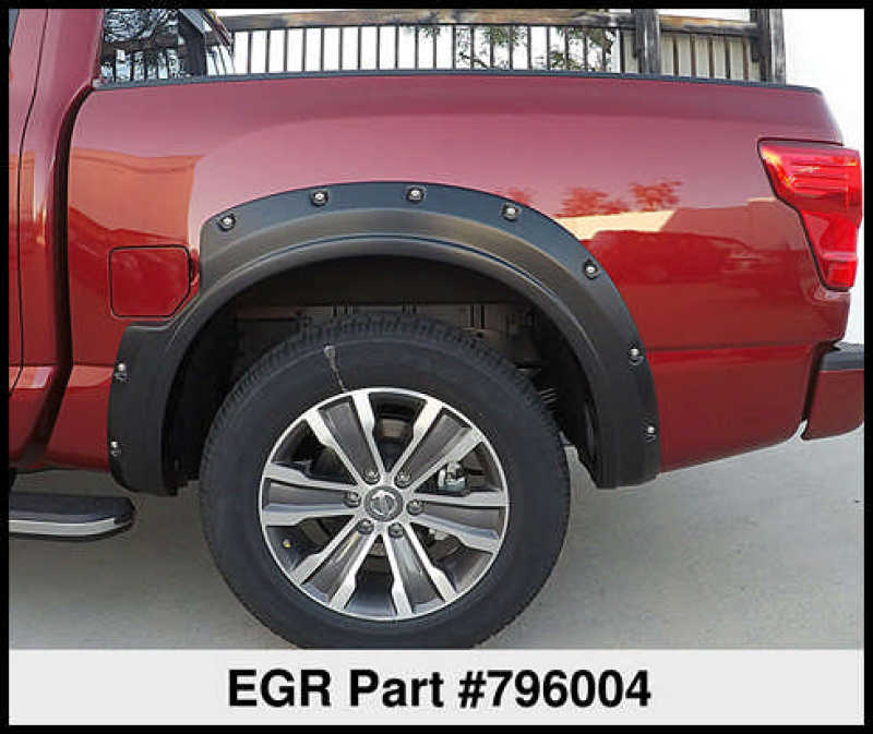 EGR 2017 Nissan Titan Bolt-On Look Fender Flares - Set