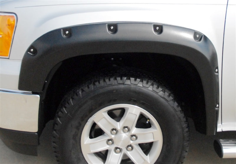 Lund 07-13 GMC Sierra 1500 RX-Rivet Style Textured Elite Series Fender Flares - Black (4 Pc.)