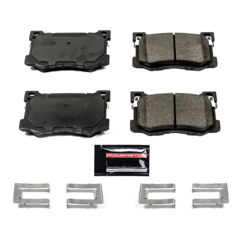 Power Stop 17-19 Genesis G80 Front Z23 Evolution Sport Brake Pads w/Hardware