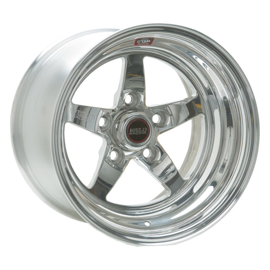 Weld S71 15x8.33 / 5x4.5 BP / 4.5in. BS Polished Wheel (Low Pad) - Non-Beadlock