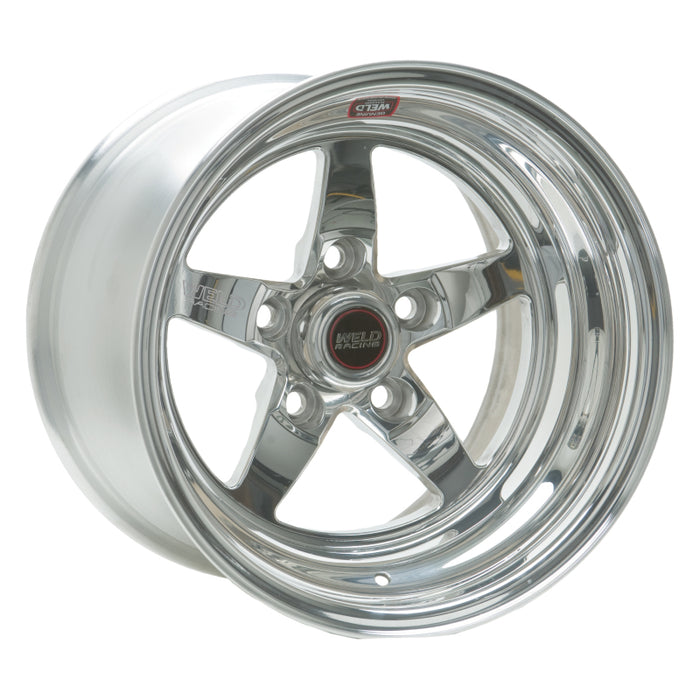 Weld S71 15x10 / 5x4.75 BP / 7.5in. BS Polished Wheel (Medium Pad) - Non-Beadlock