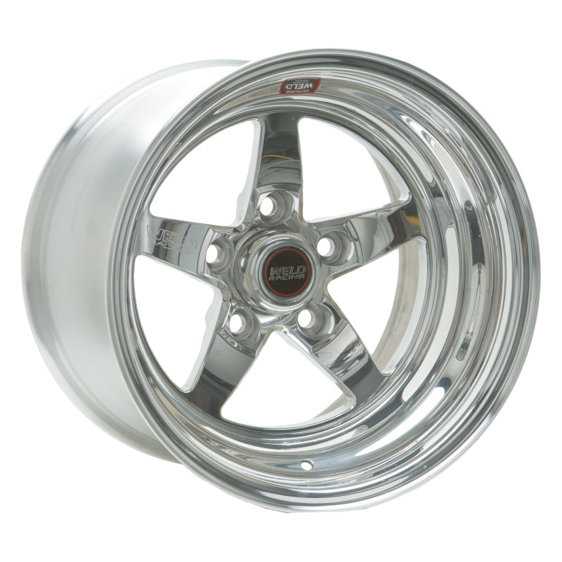 Weld S71 15x9.33 / 5x4.75 BP / 4.5in. BS Polished Wheel (Low Pad) - Non-Beadlock