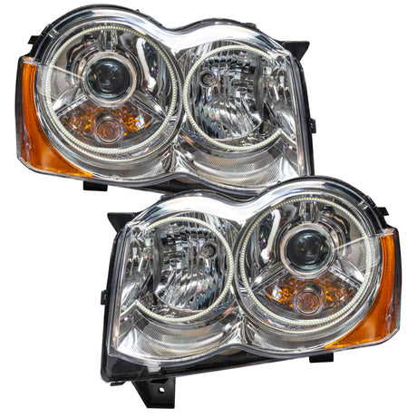Oracle 08-10 Jeep Grand Cherokee SMD HL - HID - ColorSHIFT w/ BC1 Controller