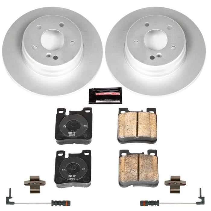 Power Stop 98-99 Mercedes-Benz CLK320 Rear Z23 Evolution Sport Coated Brake Kit