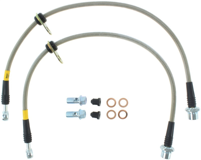 StopTech 92-01 Toyota Camry Stainless Steel Rear Brake Lines