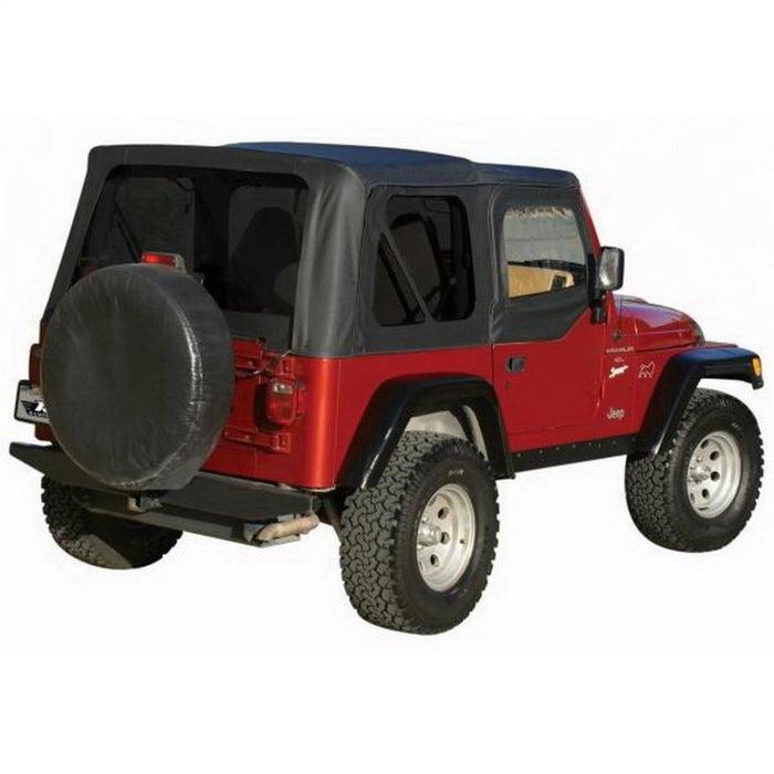 Rampage 1997-2006 Jeep Wrangler(TJ) OEM Replacement Top - Black Denim