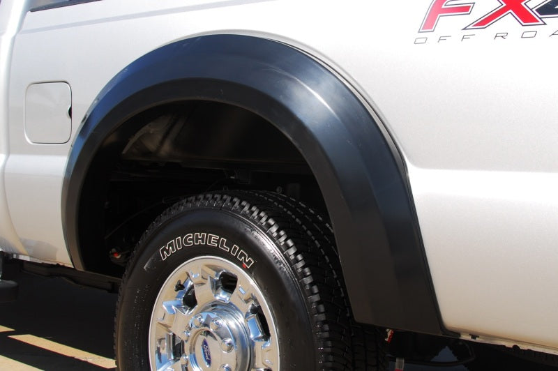 Lund 11-16 Ford F-250 Ex-Extrawide Style Textured Elite Series Fender Flares - Black (2 Pc.)