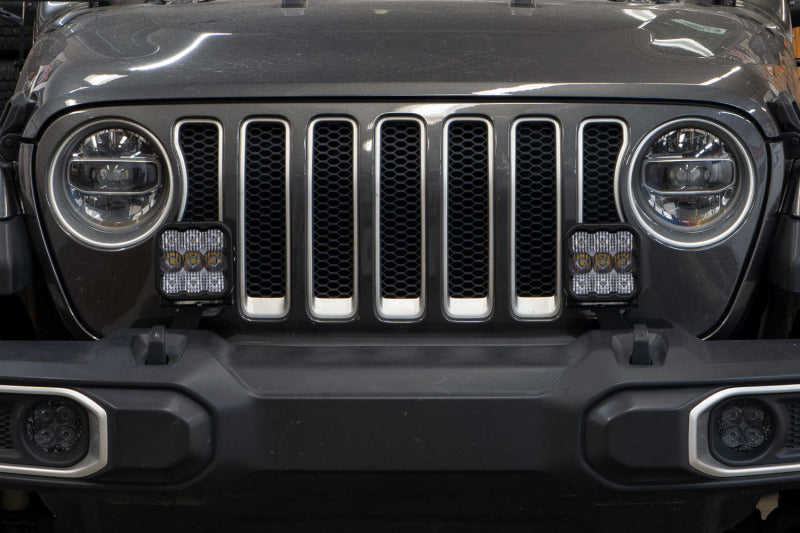 Diode Dynamics Jeep JL SS5 CrossLink Bumper Lightbar Kit Pro Driving