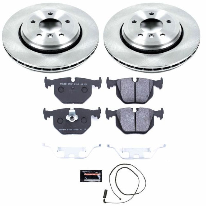 Power Stop 01-06 BMW 330Ci Rear Track Day Brake Kit